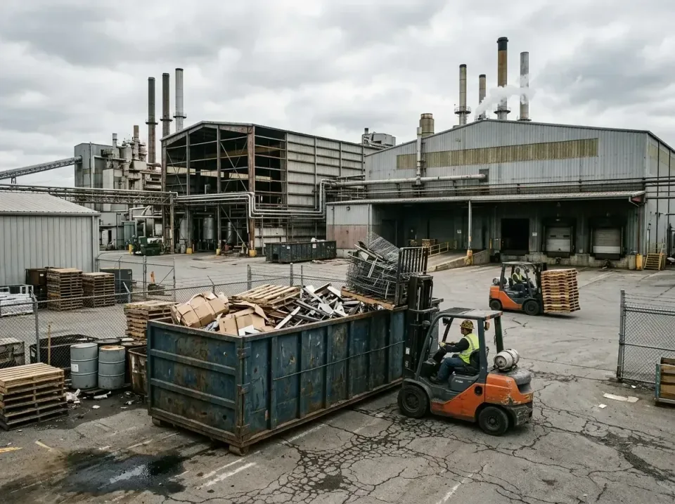 industrial-factory-scrap-conta-003 — frequently asked questions, Cheap Roll-off Dumpster Rentals in New Berlin, WI